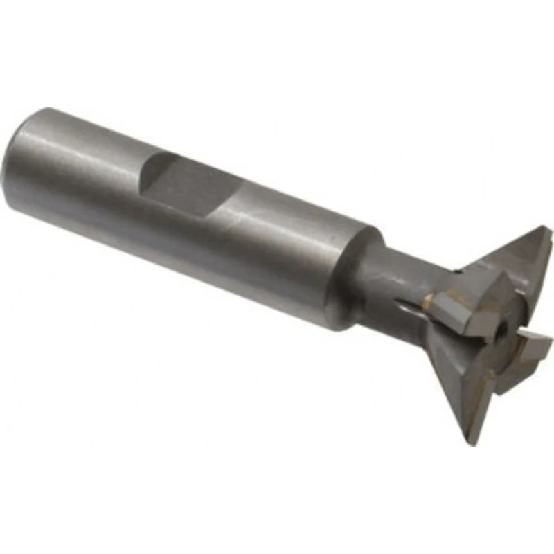 KEO 45 1 Cut Diam, 5/16 Cut Width, Carbide-Tipped Dovetail Cutter Uncoated, 1/2 Shank Diam, 2-1/2 OAL, 4 Teeth, 0.020...